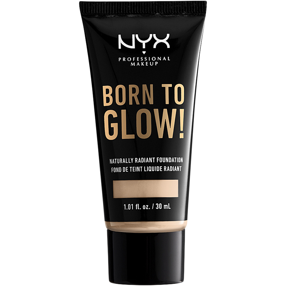 Born To Glow Naturally Radiant Foundation, NYX Professional Makeup Foundation