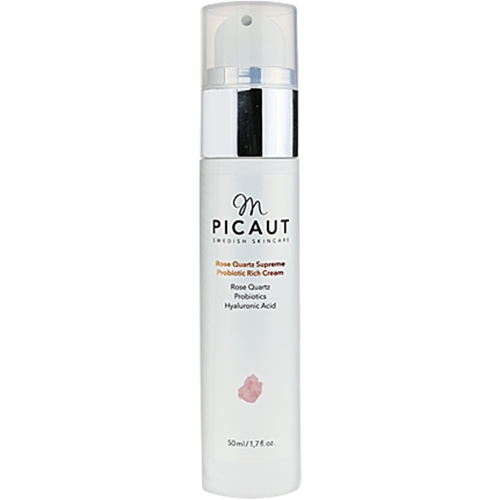 M Picaut Swedish Skincare Rose Quartz Supreme Probiotic Rich Cream