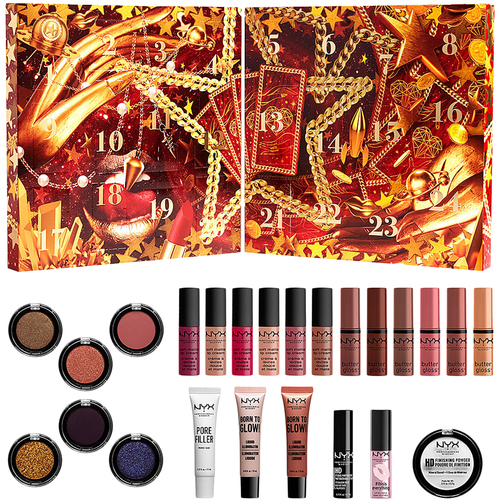 NYX Professional Makeup 24 Day Holiday Countdown Advent Calendar
