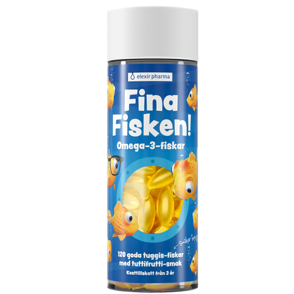 Fina Fisken,  Elexir Pharma Kosttillskott