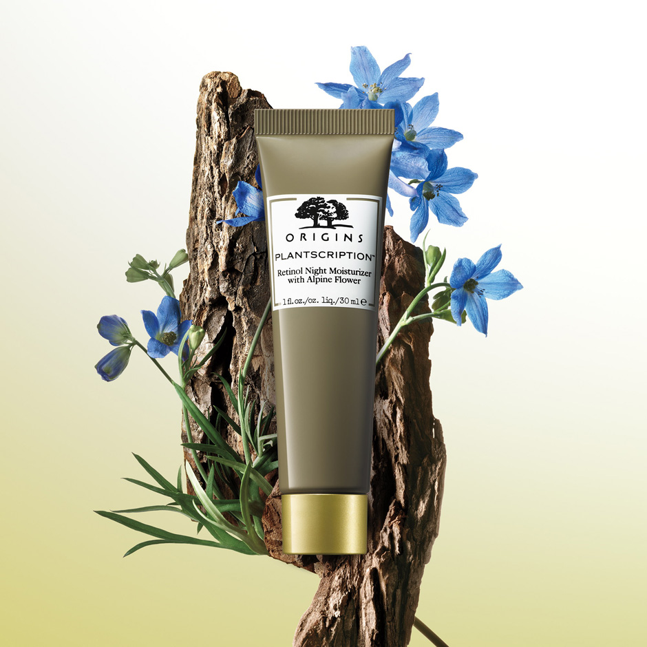 Plantscription Retinol Night Moisturizer with Alpine Flower