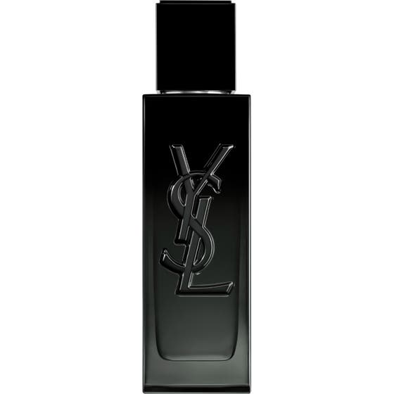 Yves Saint Laurent MYSLF Eau de Parfum 40ml herrparfym i en stilren svart glasflaska med präglad YSL-logotyp