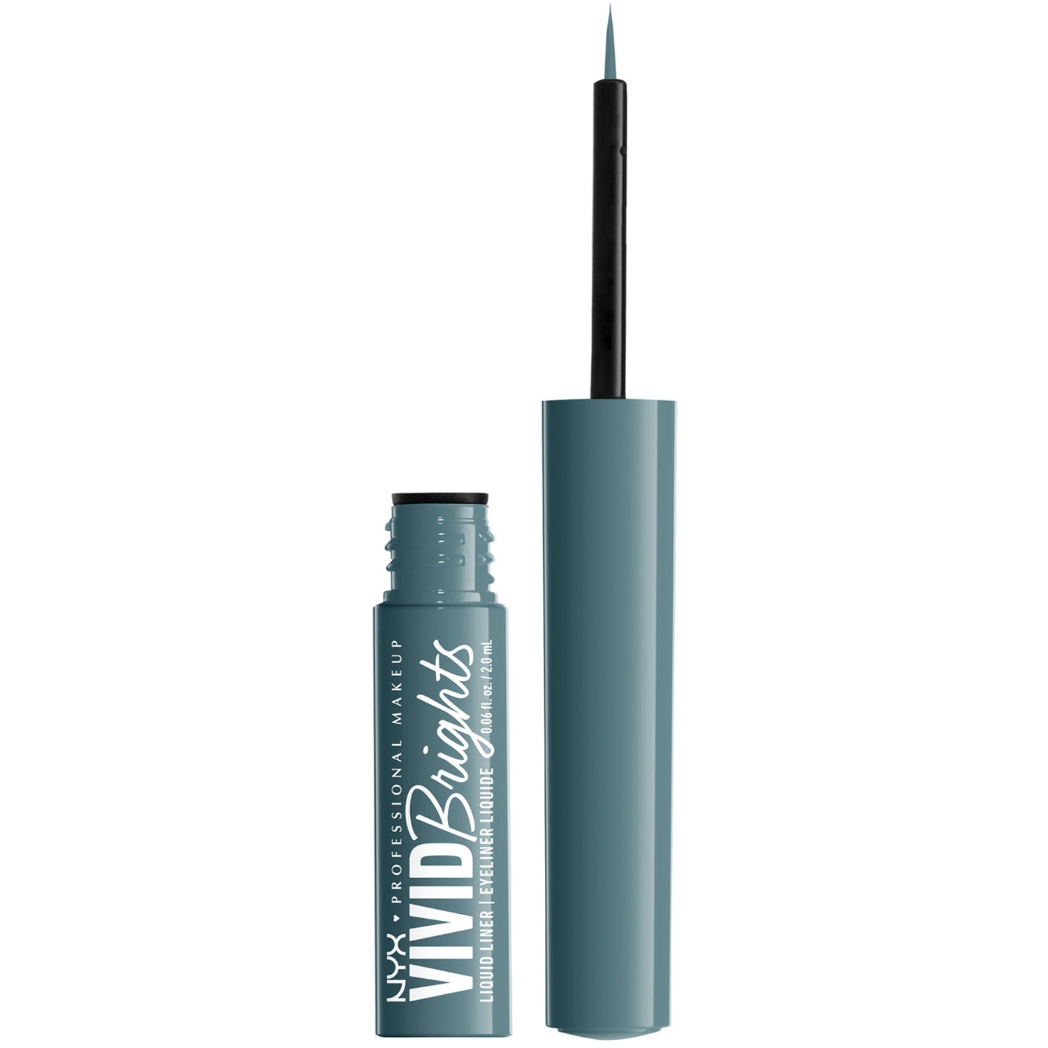 NYX Professional Makeup Vivid Brights Liquid Liner Cyan Simp 01