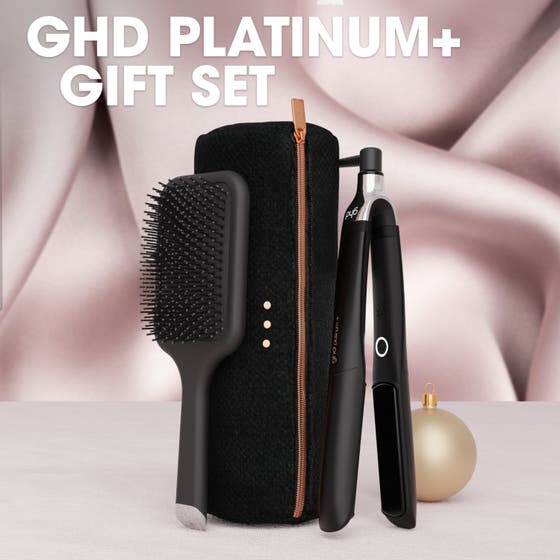 Platinum+ Hair Straightener - Festive Gift Set in Black