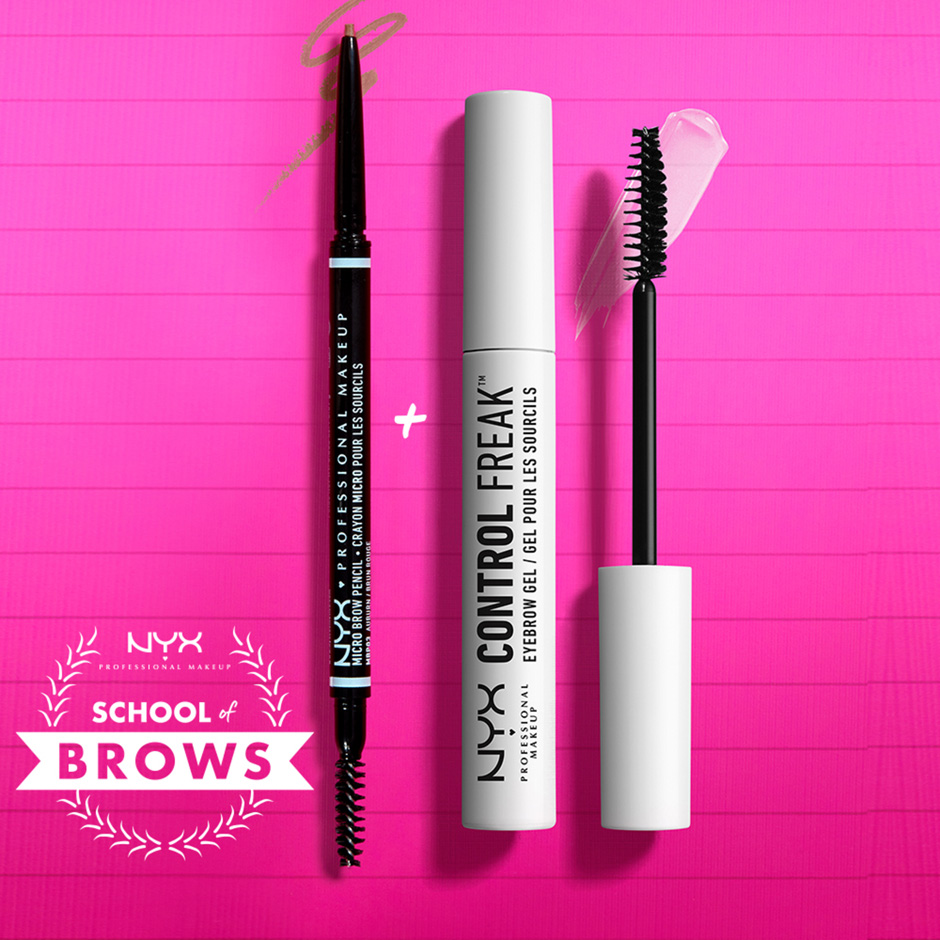 Micro Brow Pencil Ash Brown + Control Freak Eyebrow Gel