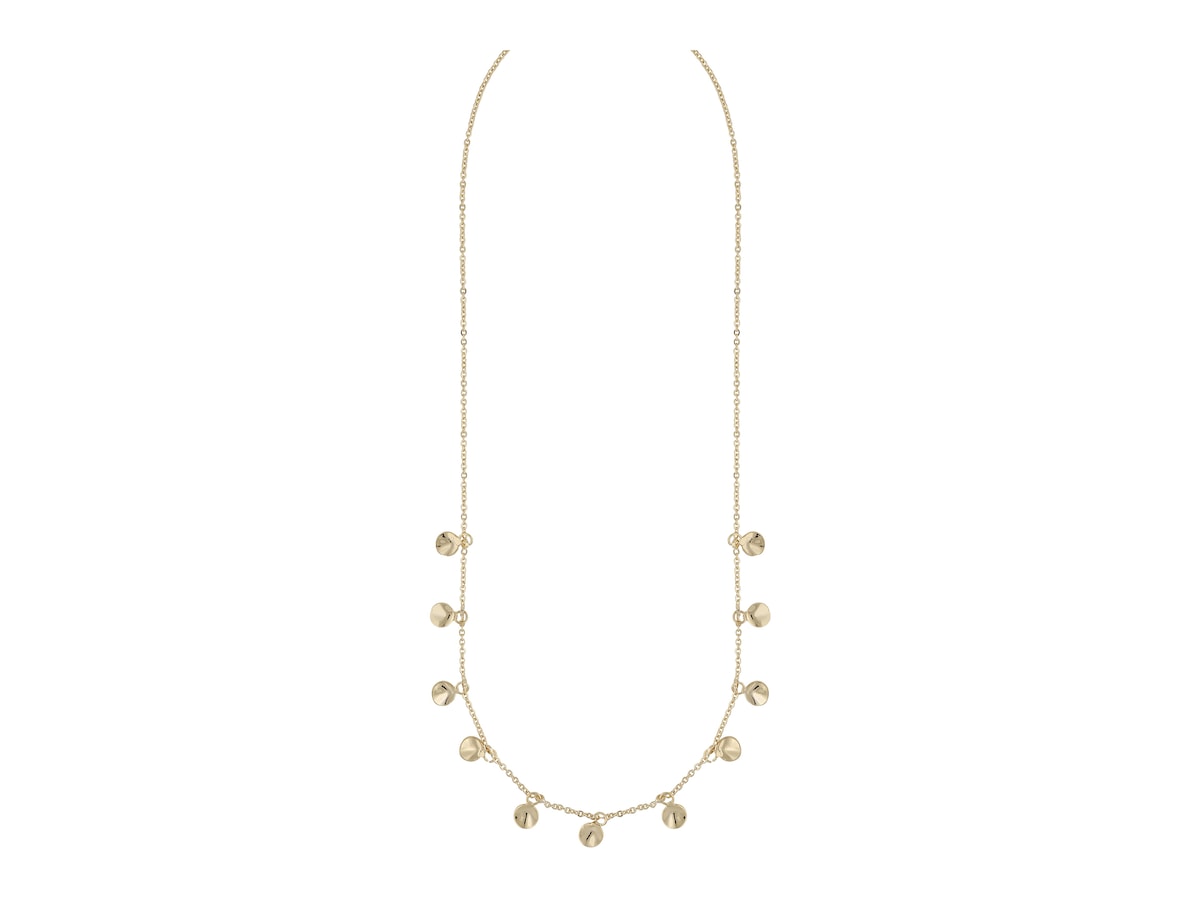 Jain Charm Neck Plain Gold