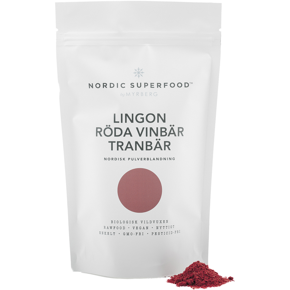 Wild Nordic Berry Powder - Red, 80 g Nordic Superfood Kosttillskott