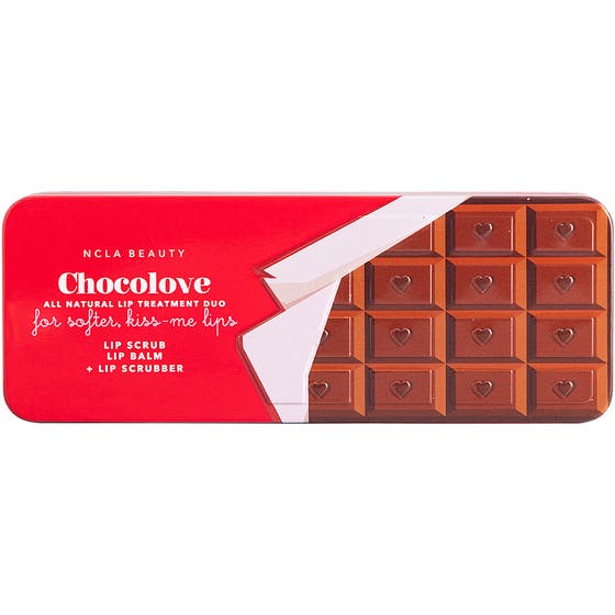 Chocolate Bar Lip Care Duo + Lip Scrubber