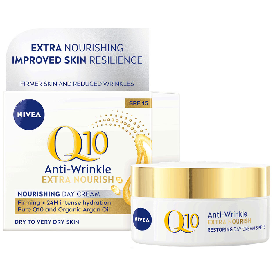 Q10 Extra Nourishing Day Cream, 50 ml Nivea Ansiktskräm