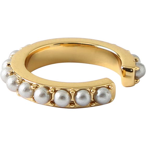 Mini Pearl Single Ear Cuff
