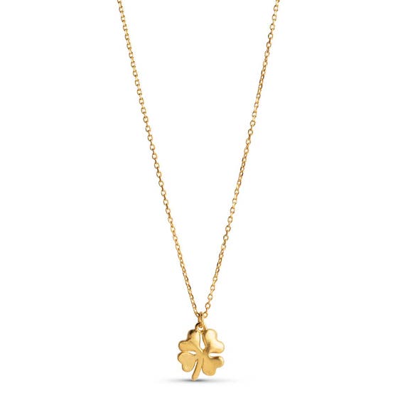 Necklace Organic clover