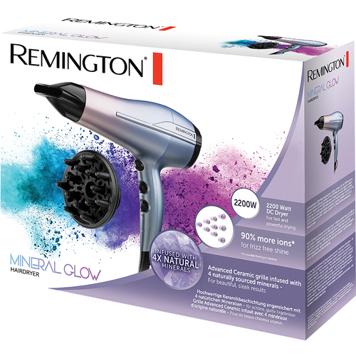 Remington D5408 Mineral Glow Hairdryer