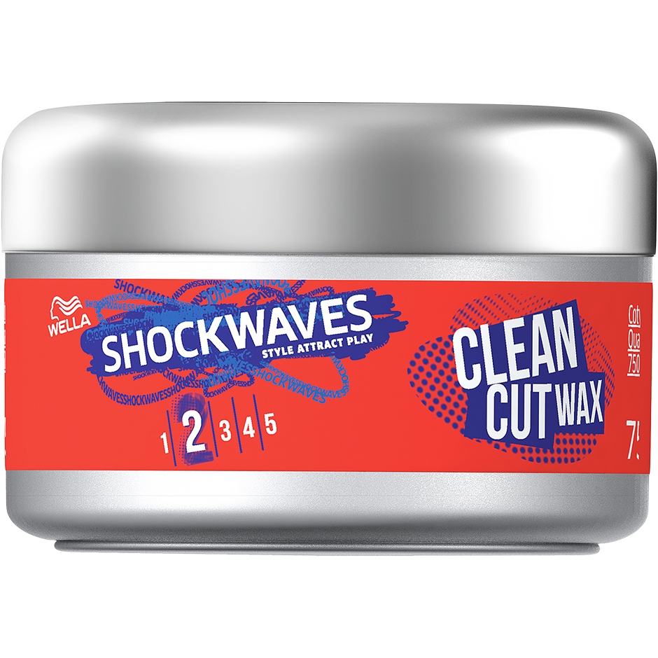 Wella Shockwaves Styl Clean Cut Wax, 75 ml Wella Styling Stylingprodukter