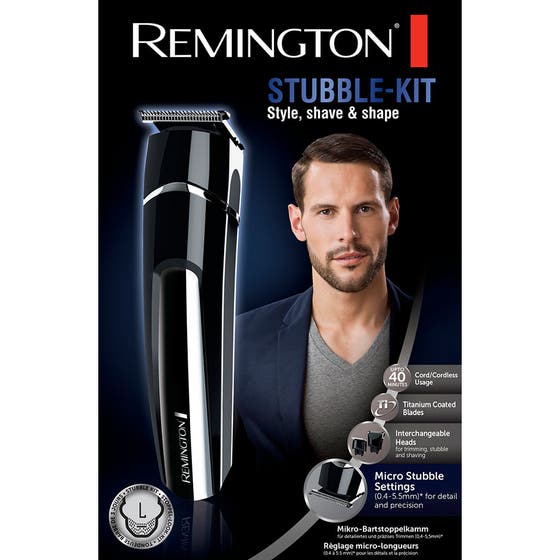 Stubble Kit with USB & Micro Setting Comb