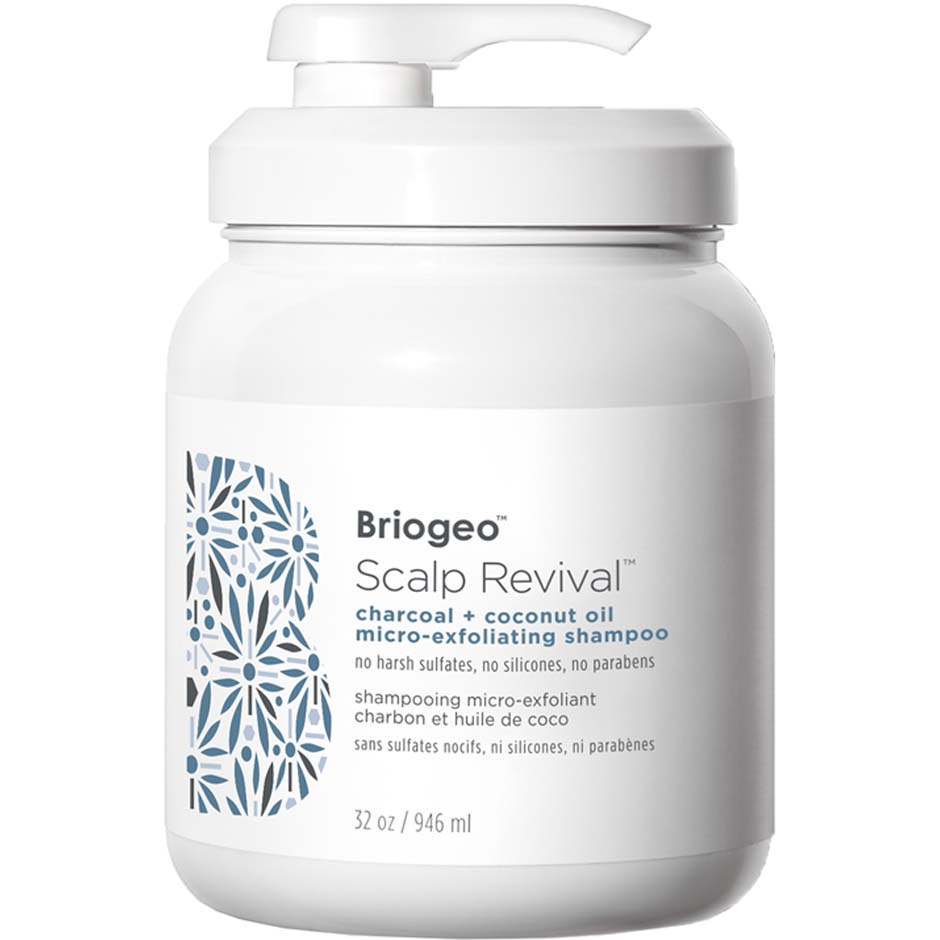 Scalp Revival Charcoal + Coconut Oil Micro-exfoliating, 946 ml Briogeo Schampo