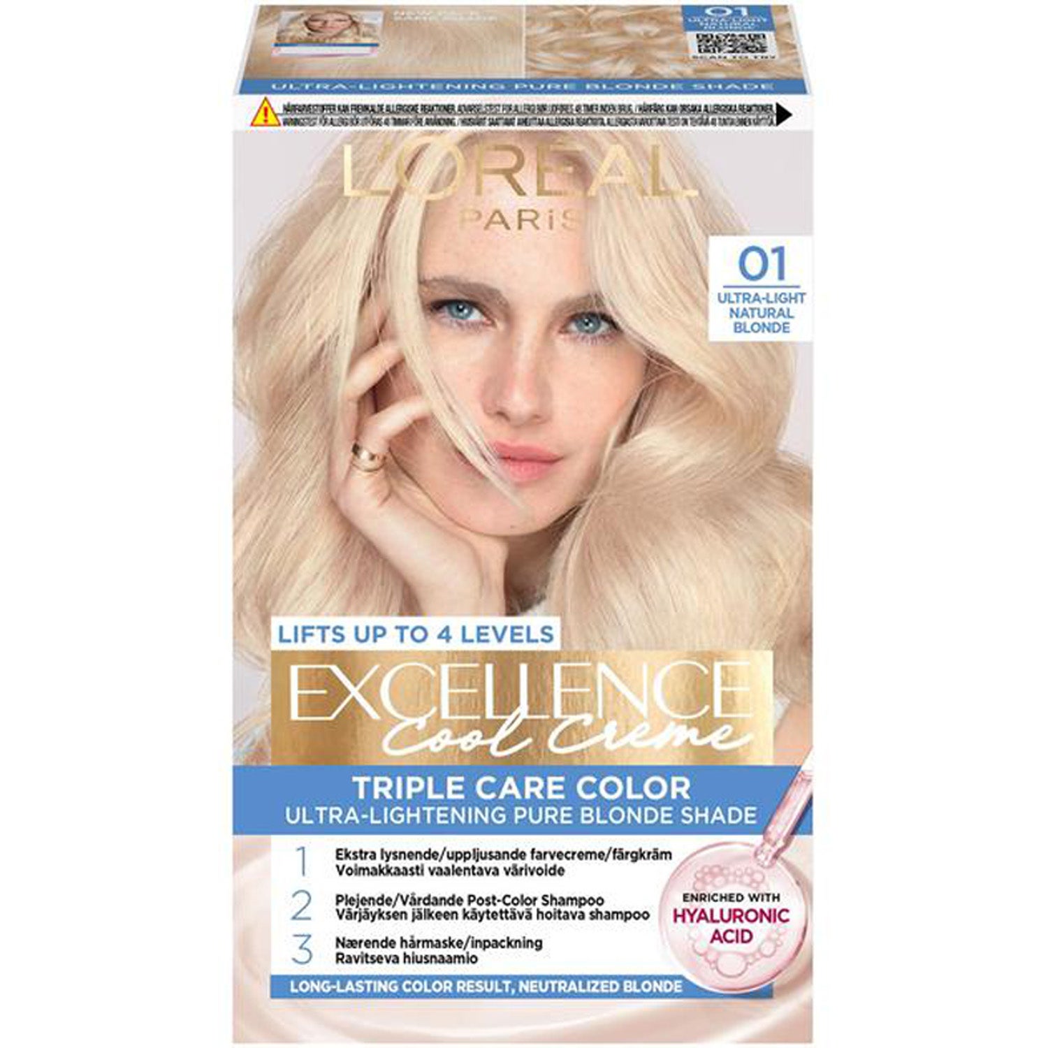 L'Oréal Paris Excellence Crème Golden Beige Blonde 7.31 - 1 stk
