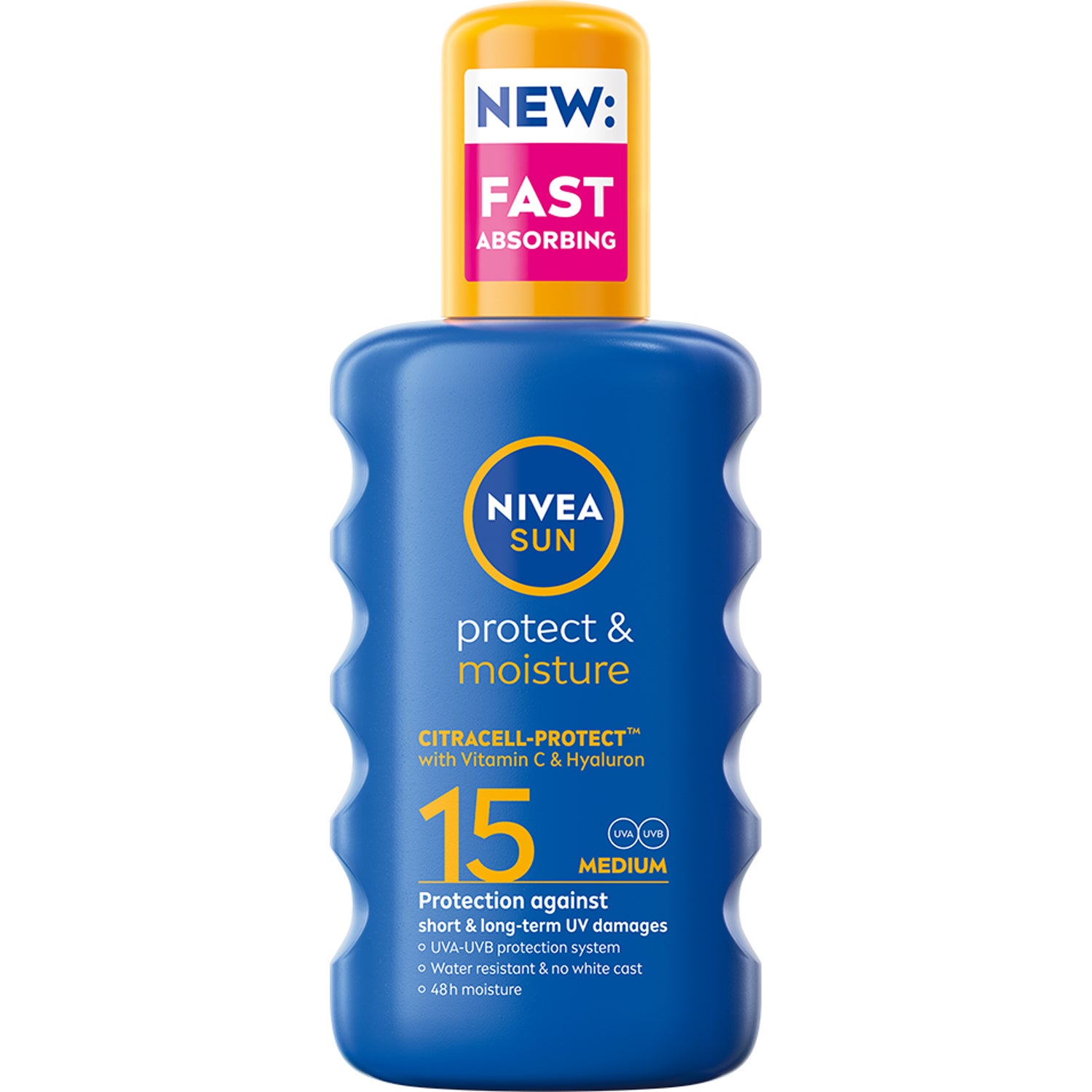 NIVEA Protect & Moisture Sun Spray SPF15 200 ml