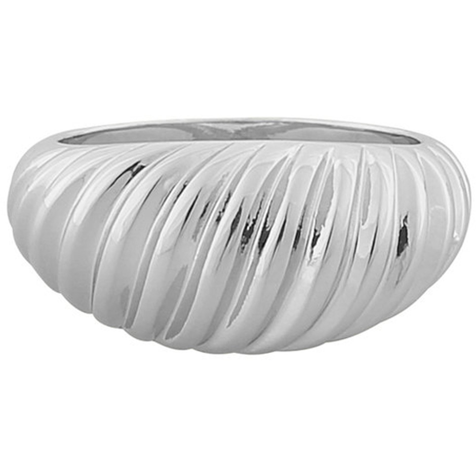 Ray ring plain silver