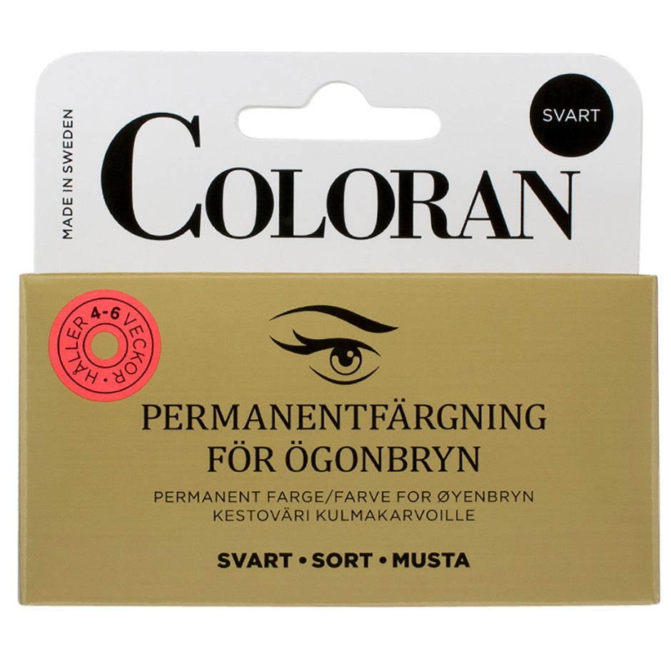 Coloran Eyebrow Colour Black 8 ml