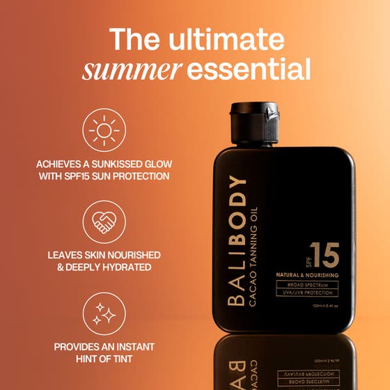 Cacao Tanning Oil SPF15