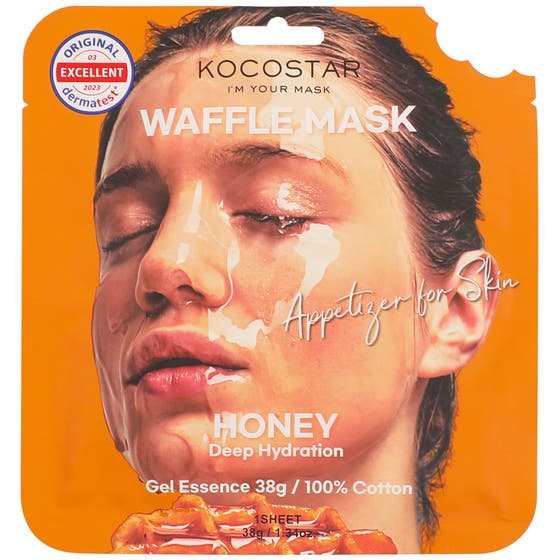 Waffle Mask Honey