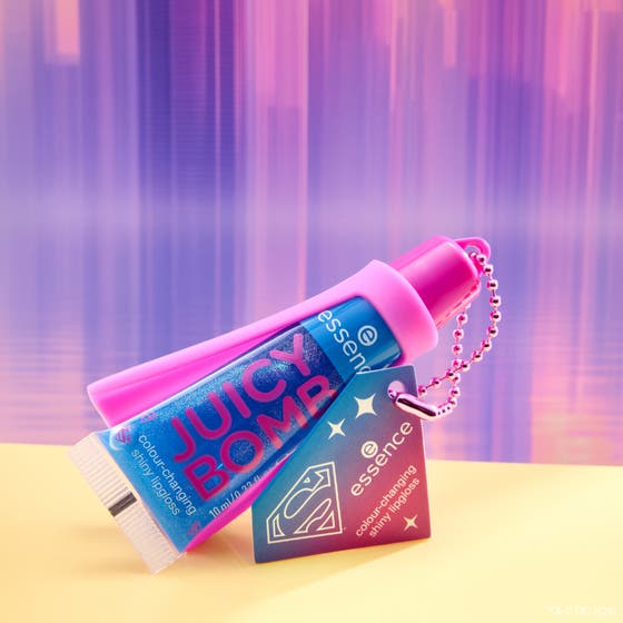 Superman JUICY BOMB colour-changing shiny lipgloss