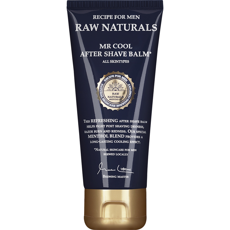 Raw Naturals Mr Cool After Shave Balm 100 ml Raw Naturals by Recipe for Men Efter rakning