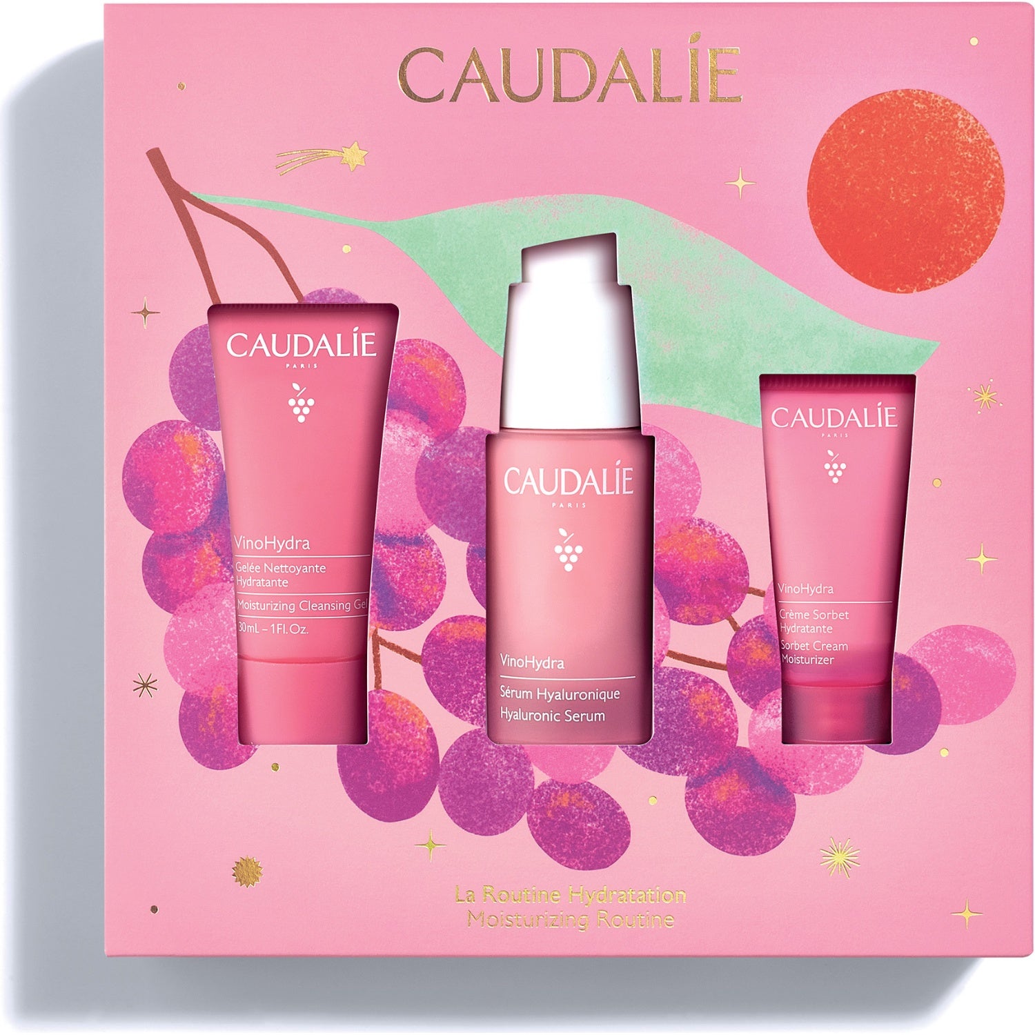 Caudalie Gift Set Vinohydra Set 2026 75 ml parfym