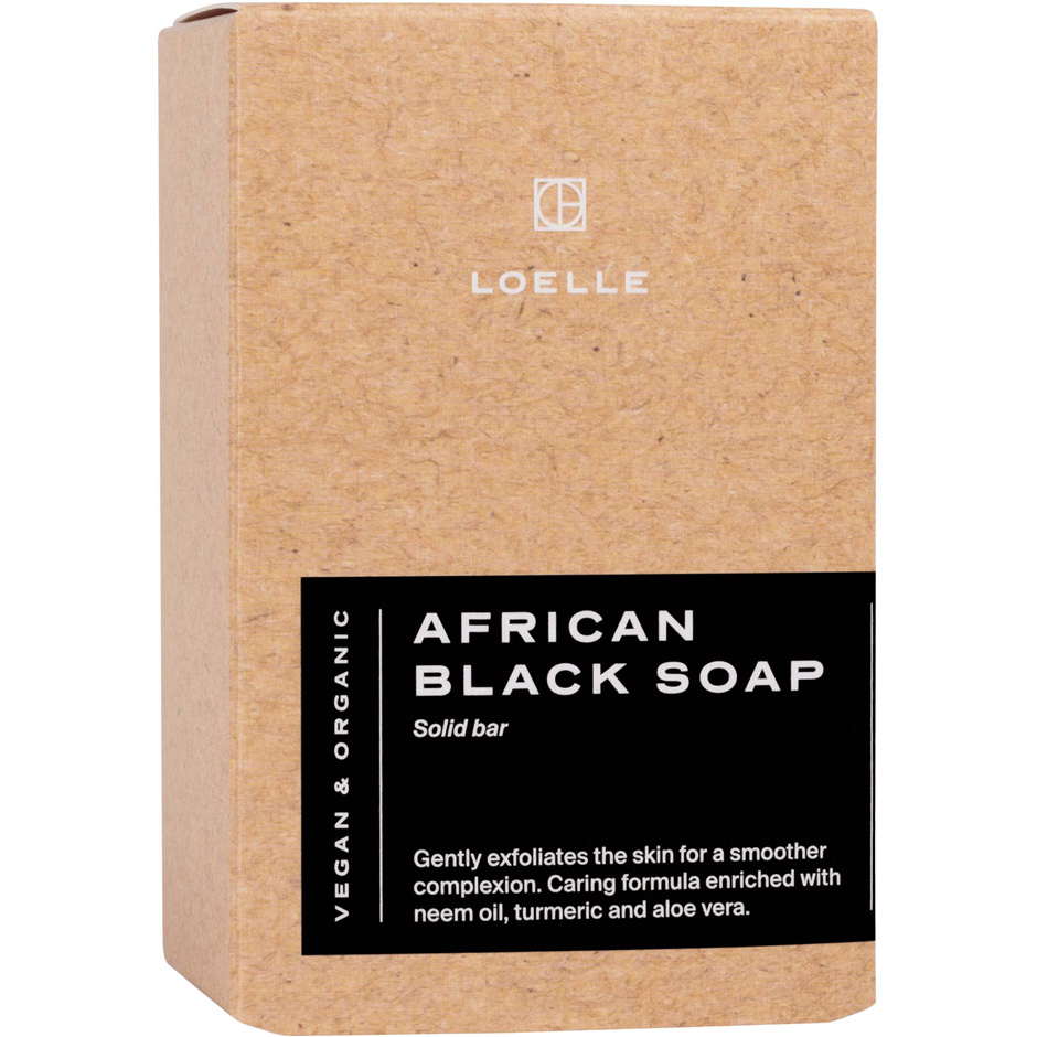 Loelle African Black Soap Bar