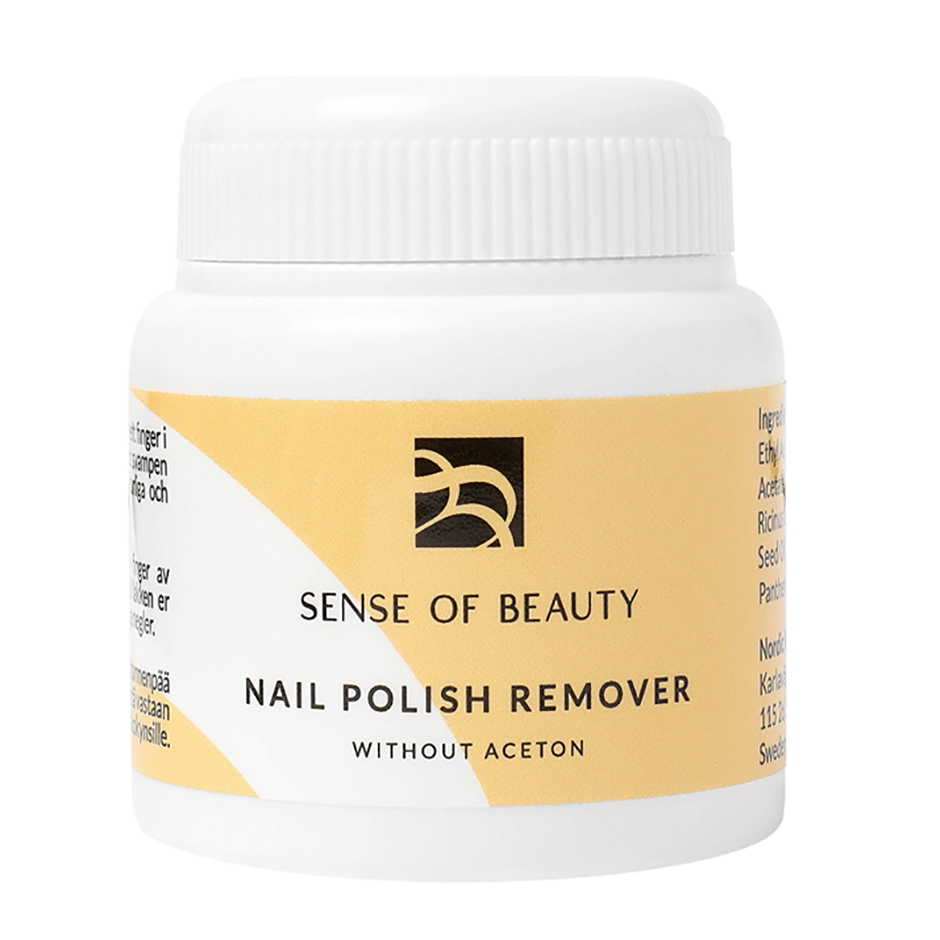 Nail Polish Remover, 50 ml Sense Of Beauty Nagellacksremover