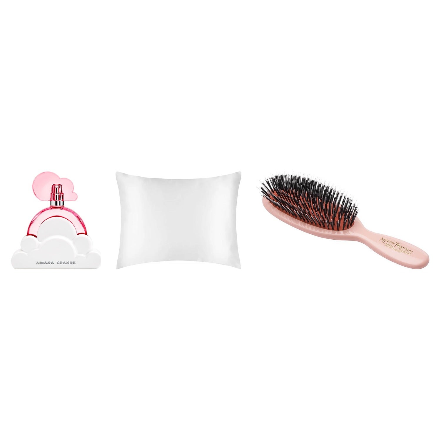 Ariana Grande Ariana Grande Glow & Glamour Evening Essentials Eau De Parfum 30 Ml, Silk Pillowcase, Hair Brush parfym