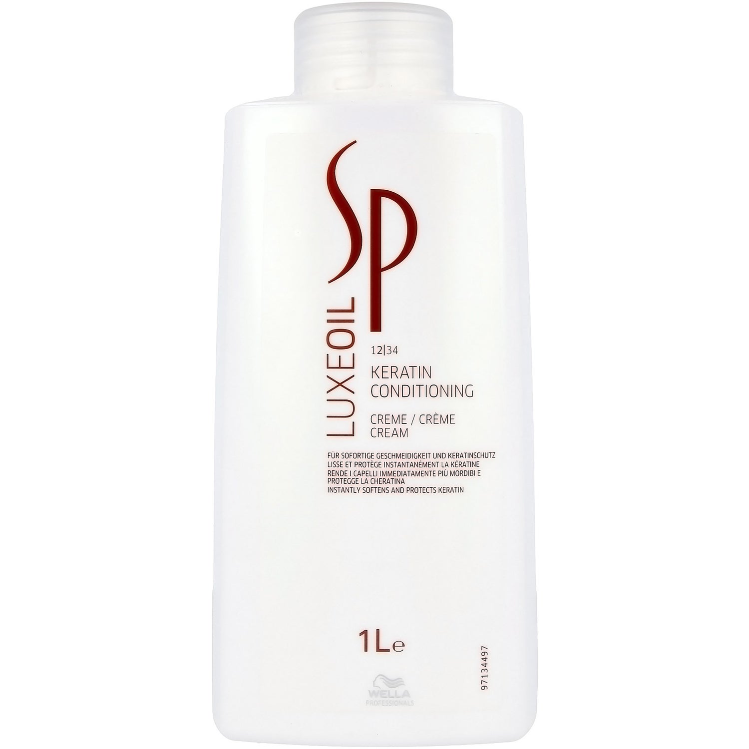 Wella Professionals SP Luxe Oil Conditioner Keratin Conditioning Cream - 1000 ml