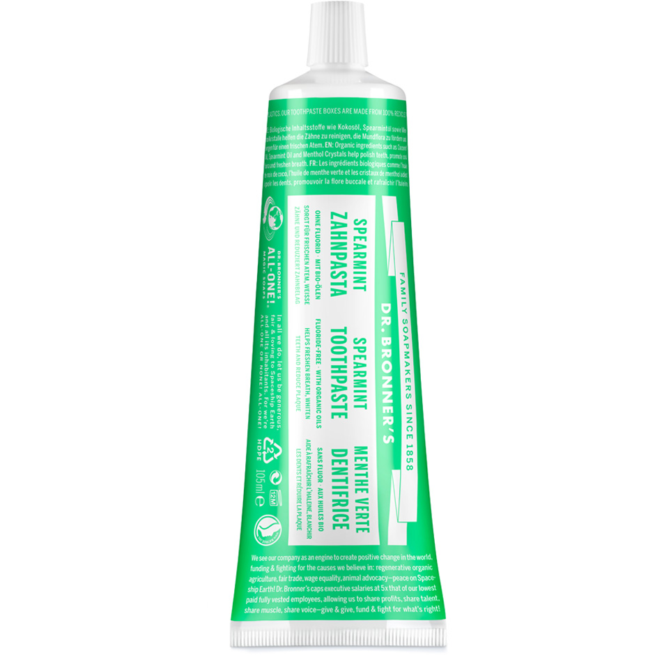 Dr-Bronner's Toothpaste Spearmint 140 g