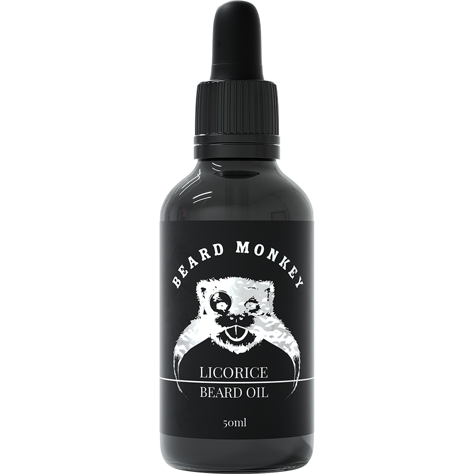 Licorice Beard Oil, 50 ml Beard Monkey Skäggolja
