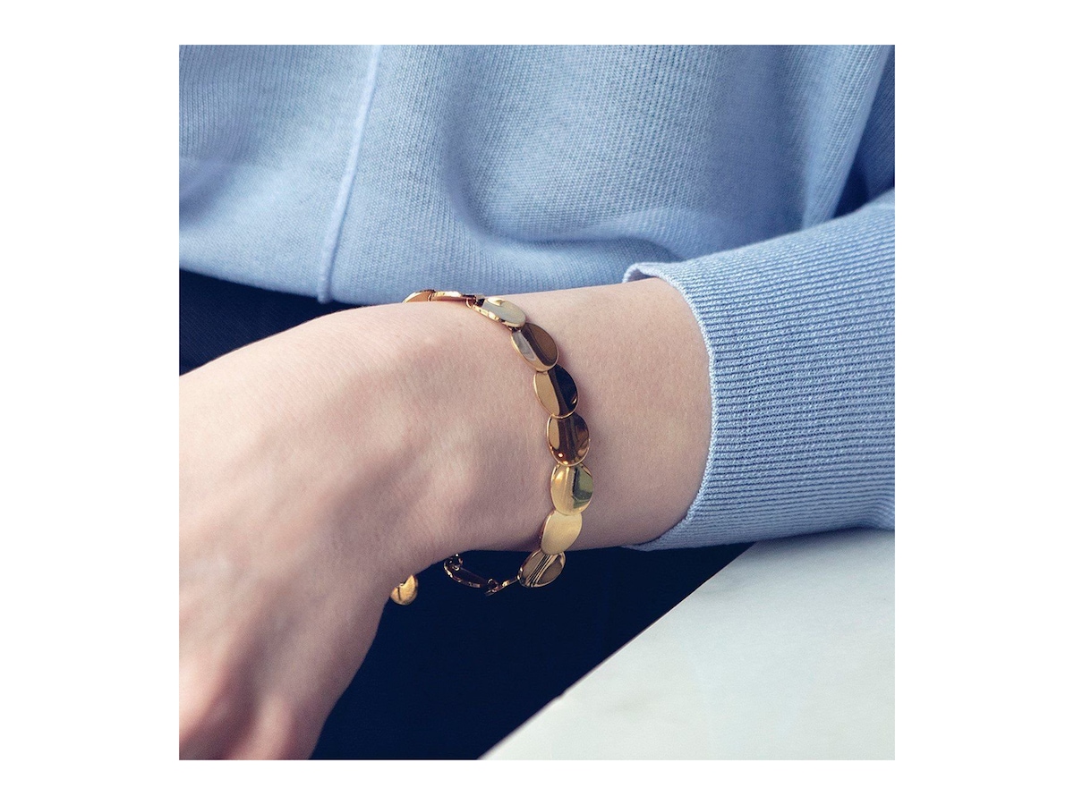 Pebble Gold Armbånd
