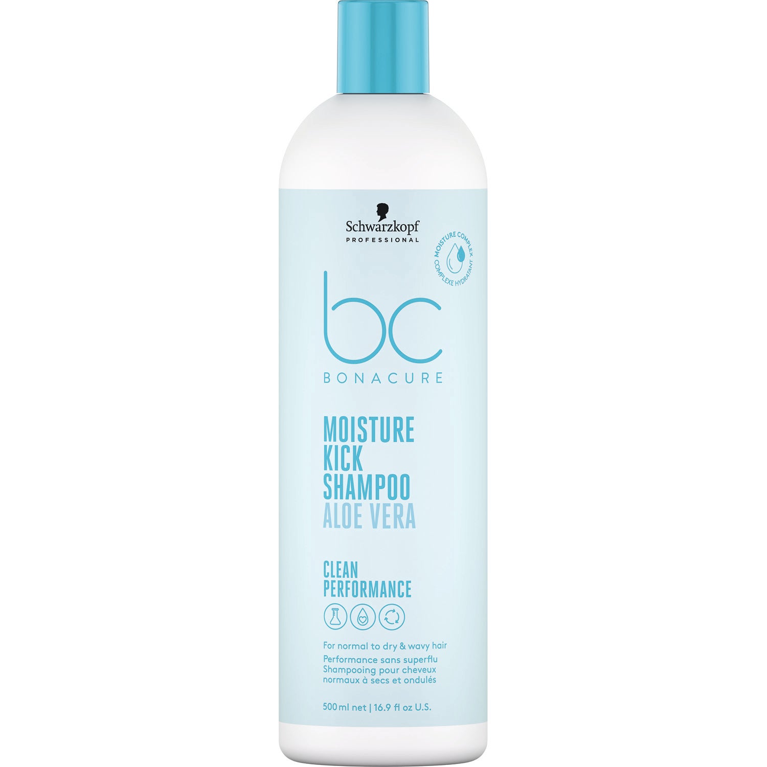 Schwarzkopf Professional Bc Moisture Kick Shampoo - 500 ml