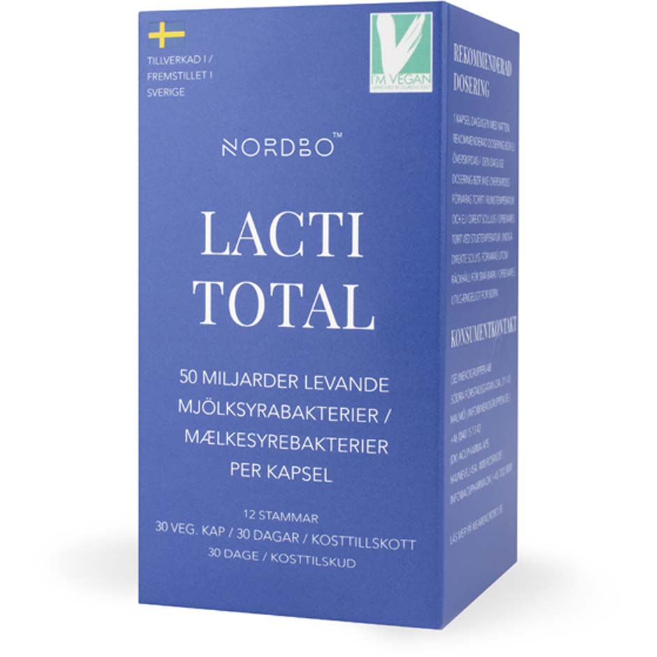 LactiTotal 50 miljarder, 30 kap NORDBO Kosttillskott
