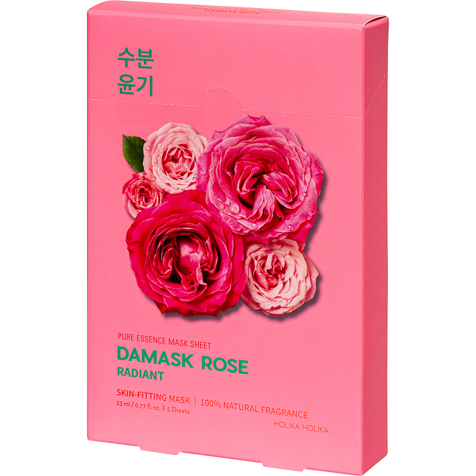 Pure Essence Mask Sheet Pack Damask Rose, Holika Holika Ansiktsmask