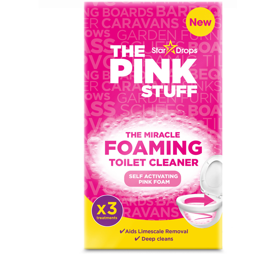 The Pink Stuff Miracle Foaming Toilet Cleaner 300 g The Pink Stuff Tvättmedel & Mjukmedel