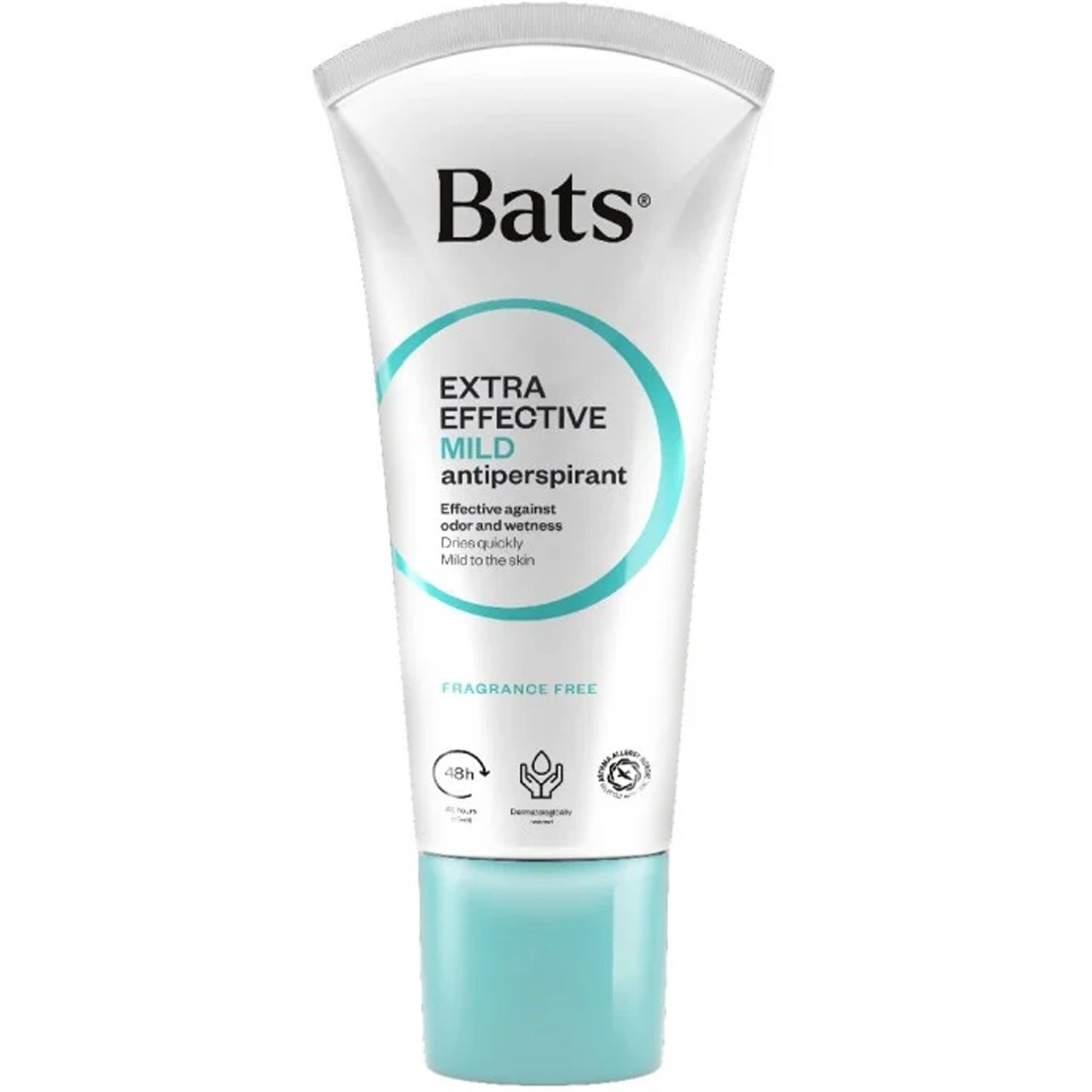 Bats Extra Effective Mild Antiperspirant Unperfumed - 60 ml