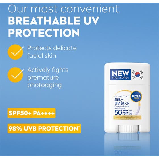 UV Face Specialist Silky UV Stick SPF 50+