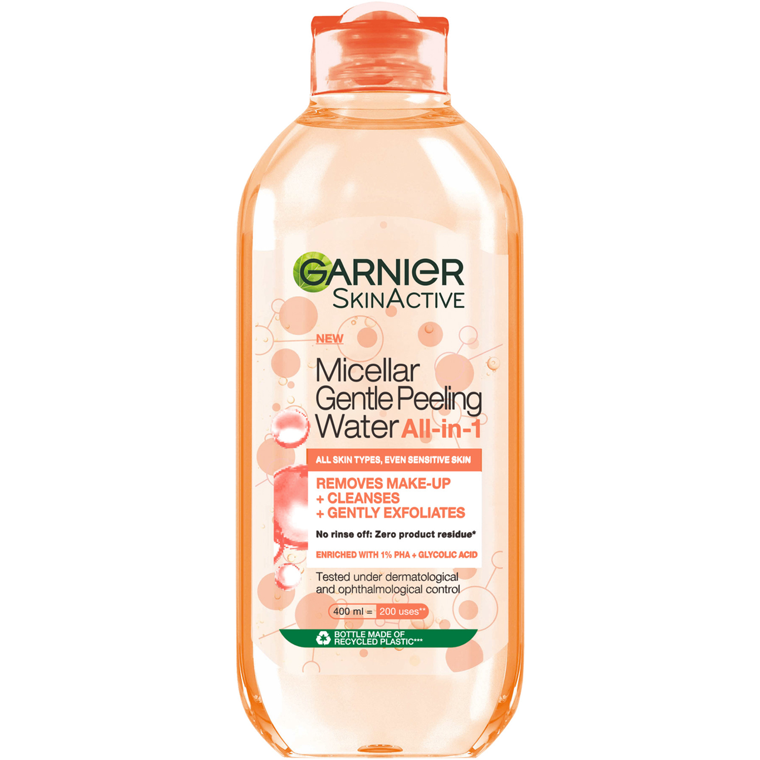 Gentle Micellar Peeling Water, 400 ml Garnier Ansiktspeeling