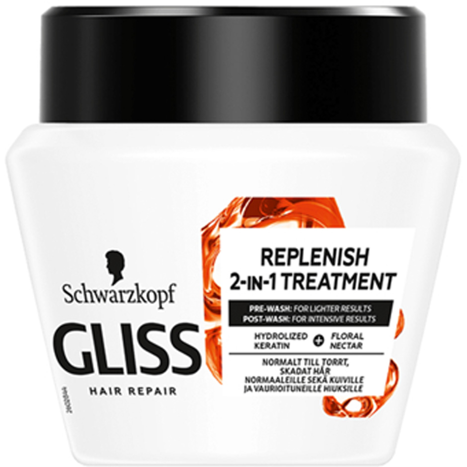 Gliss 2-in-1 Treatment Total Repair, 300 ml Schwarzkopf Hårinpackning