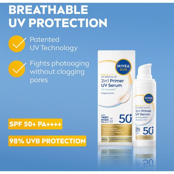 Sun UV Face 2in1 Daily Serum SPF50+