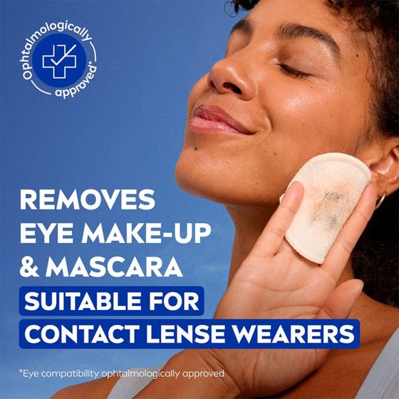 NIVEA Double Effect Eye Make-up Remover 125 ml ögonrengöring dubbel effekt kvinna tar bort vattenfast mascara