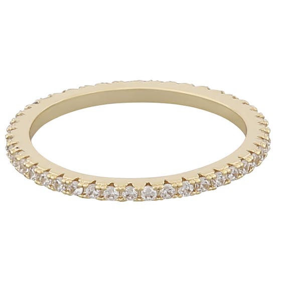 Bree ring gold/clear