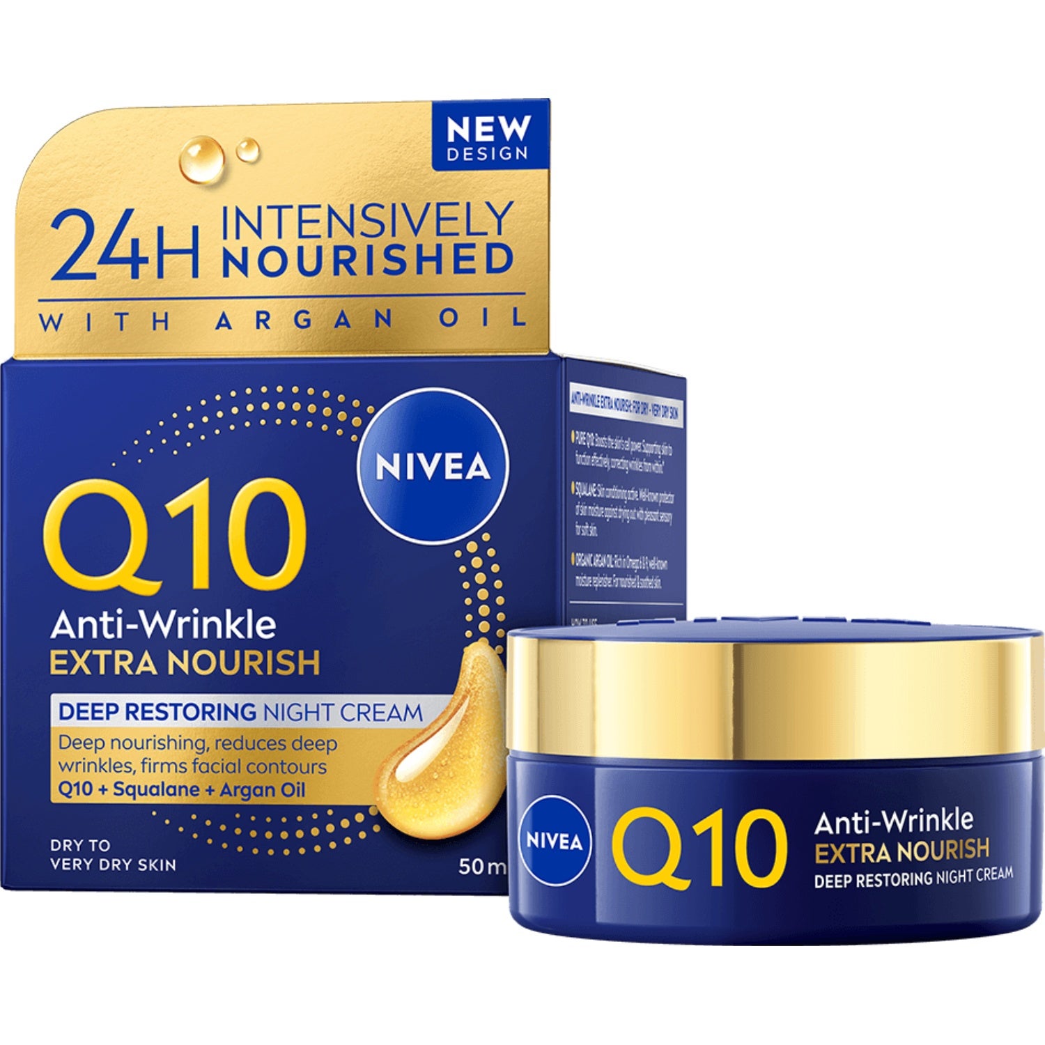 NIVEA Q10 Extra Nourishing Night Cream 50 ml