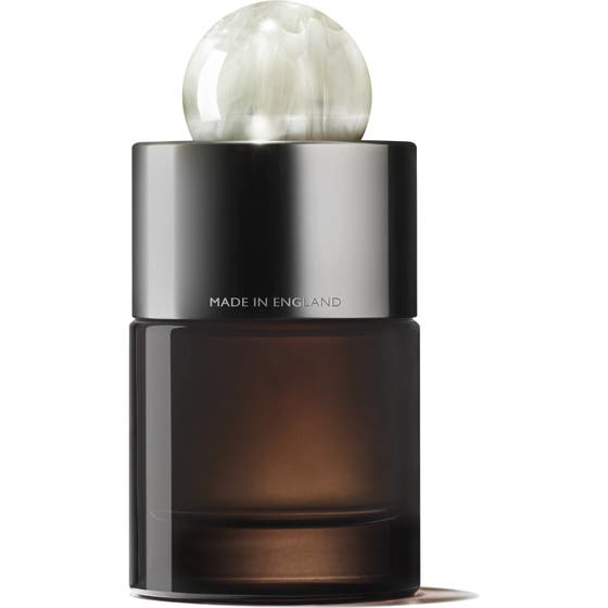 Molton Brown Milk Musk Eau de Parfum 100 ml myskparfym i brun glasflaska med marmorerad kork och tillhörande ask