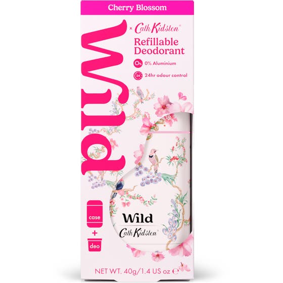 Deo stick Birds Berries Case Cherry Blossom