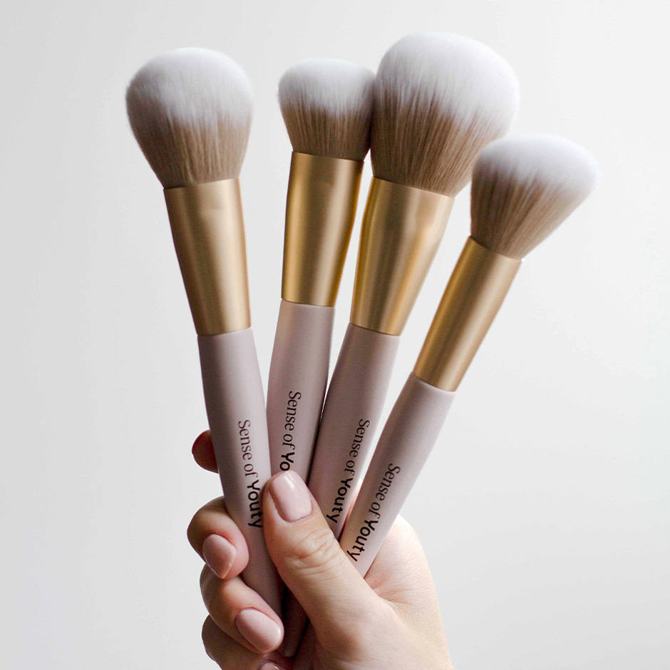 Original Foundation Medium Beige & SoY Foundation Brush